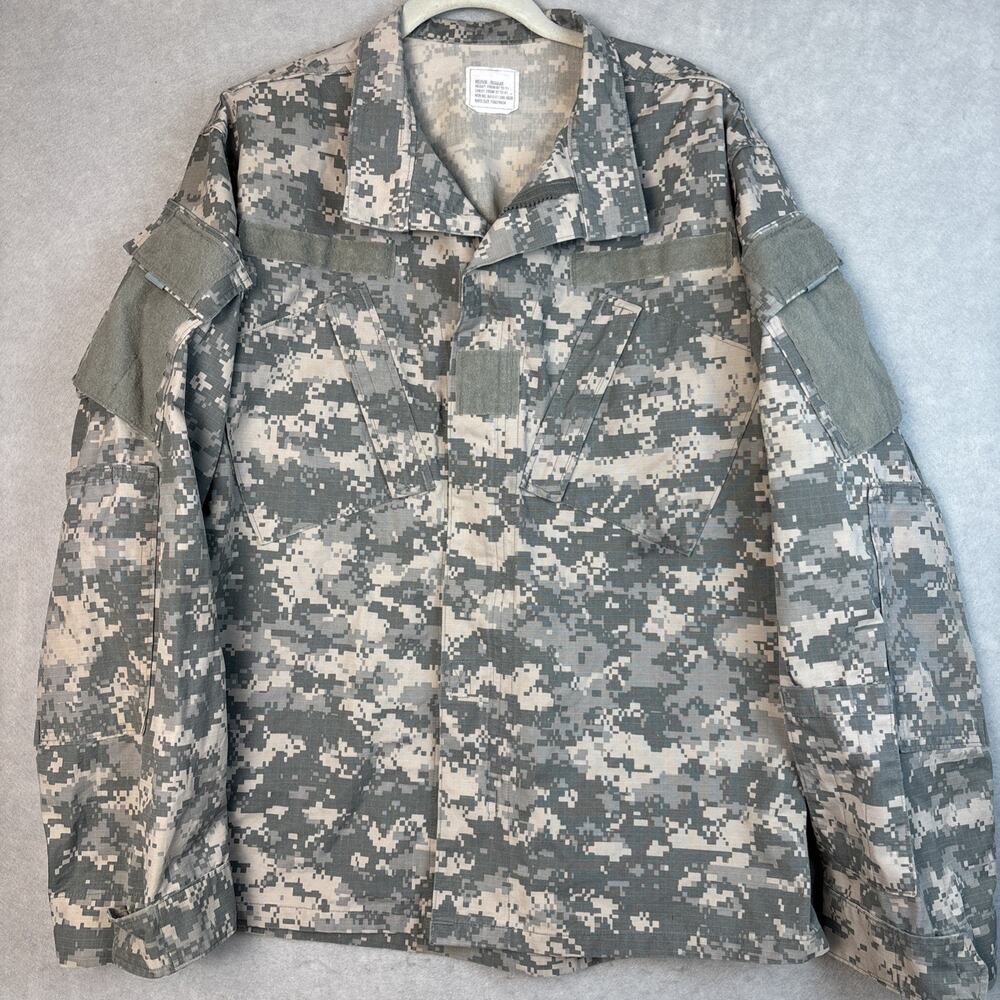 US Army Digital Camo ACU Jacket Medium Regular‎ Coat Army Combat Uniform
